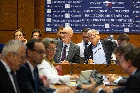 Hearing of Roland Lescure and Amelie de Montchalin - Paris