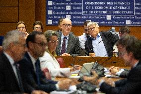 Hearing of Roland Lescure and Amelie de Montchalin - Paris