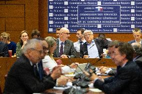 Hearing of Roland Lescure and Amelie de Montchalin - Paris