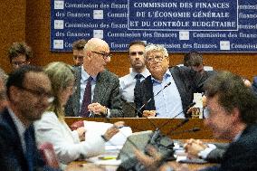 Hearing of Roland Lescure and Amelie de Montchalin - Paris