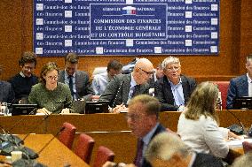 Hearing of Roland Lescure and Amelie de Montchalin - Paris