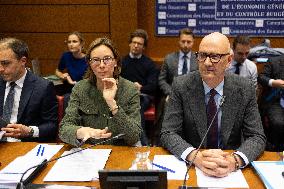 Hearing of Roland Lescure and Amelie de Montchalin - Paris