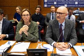 Hearing of Roland Lescure and Amelie de Montchalin - Paris