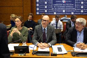 Hearing of Roland Lescure and Amelie de Montchalin - Paris