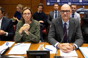 Hearing of Roland Lescure and Amelie de Montchalin - Paris
