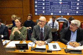 Hearing of Roland Lescure and Amelie de Montchalin - Paris