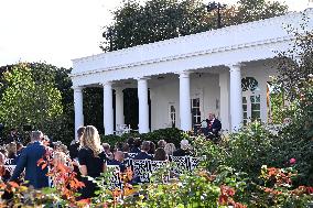 Trump Hosts Medal of Freedom Ceremony Honoring Charlie Kirj