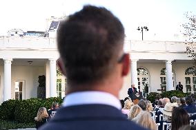 Trump Hosts Medal of Freedom Ceremony Honoring Charlie Kirj