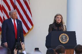 Trump Hosts Medal of Freedom Ceremony Honoring Charlie Kirj