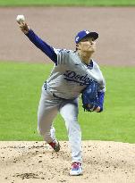 Baseball: Championship Series between Dodgers and Brewers