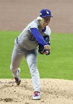 Baseball: Championship Series between Dodgers and Brewers