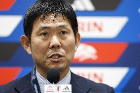 Football: Friendly between Japan and Brazil