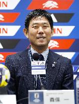 Football: Friendly between Japan and Brazil