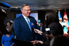 Tony Wakeham After Election Win In Stephenville - Canada