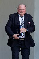 First Weekly Cabinet Meeting Of French Prime Minister Lecornu - Paris