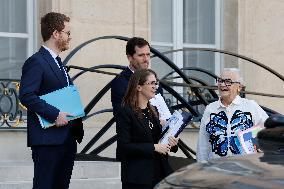First Weekly Cabinet Meeting Of French Prime Minister Lecornu - Paris
