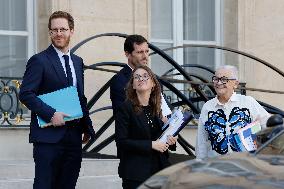 First Weekly Cabinet Meeting Of French Prime Minister Lecornu - Paris
