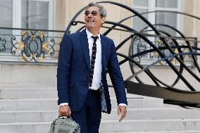 First Weekly Cabinet Meeting Of French Prime Minister Lecornu - Paris