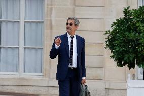 First Weekly Cabinet Meeting Of French Prime Minister Lecornu - Paris