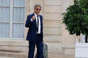 First Weekly Cabinet Meeting Of French Prime Minister Lecornu - Paris