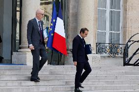 First Weekly Cabinet Meeting Of French Prime Minister Lecornu - Paris
