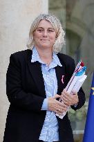 First Weekly Cabinet Meeting Of French Prime Minister Lecornu - Paris