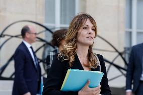 First Weekly Cabinet Meeting Of French Prime Minister Lecornu - Paris