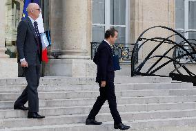 First Weekly Cabinet Meeting Of French Prime Minister Lecornu - Paris