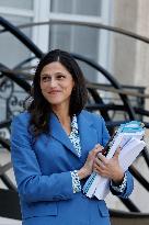 First Weekly Cabinet Meeting Of French Prime Minister Lecornu - Paris