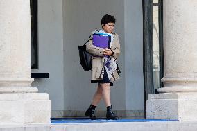 First Weekly Cabinet Meeting Of French Prime Minister Lecornu - Paris