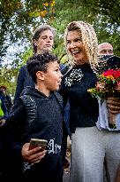 Queen Maxima Visits Oss - Netherlands