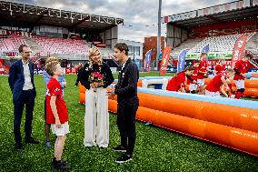 Queen Maxima Visits Oss - Netherlands