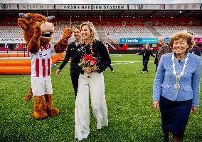 Queen Maxima Visits Oss - Netherlands