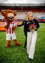 Queen Maxima Visits Oss - Netherlands