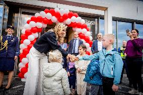 Queen Maxima Visits Oss - Netherlands