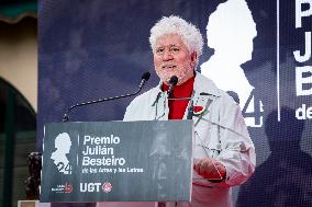 Pedro Almodovar At Julian Besteiro Arts And Letters Awards - Madrid