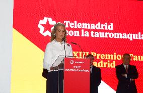 Infante Elena At Taurino de Telemadrid Awards - Madrid