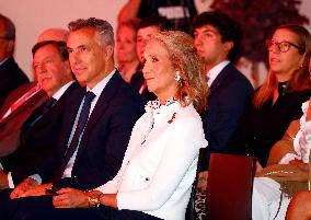 Infante Elena At Taurino de Telemadrid Awards - Madrid