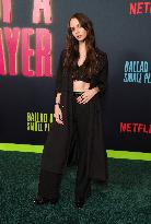 Ballad Of A Small Player Premiere - LA