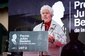 Pedro Almodovar At Julian Besteiro Arts And Letters Awards - Madrid