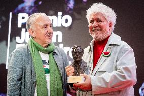 Pedro Almodovar At Julian Besteiro Arts And Letters Awards - Madrid