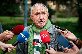 Pedro Almodovar At Julian Besteiro Arts And Letters Awards - Madrid