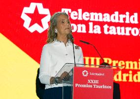 Infante Elena At Taurino de Telemadrid Awards - Madrid