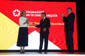 Infante Elena At Taurino de Telemadrid Awards - Madrid