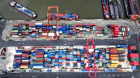 Fengshan Port in Nantong