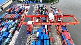 Fengshan Port in Nantong