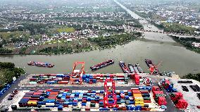 Fengshan Port in Nantong