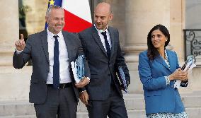 Weekly Meeting of The New Cabinet - Paris