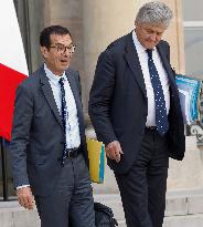 Weekly Meeting of The New Cabinet - Paris