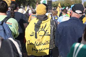 Protest Against the Mercosur Agreement - Paris